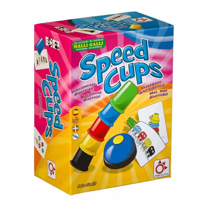 Speed Cups, el rápido juego de los cubiletes, de Mercurio - 1