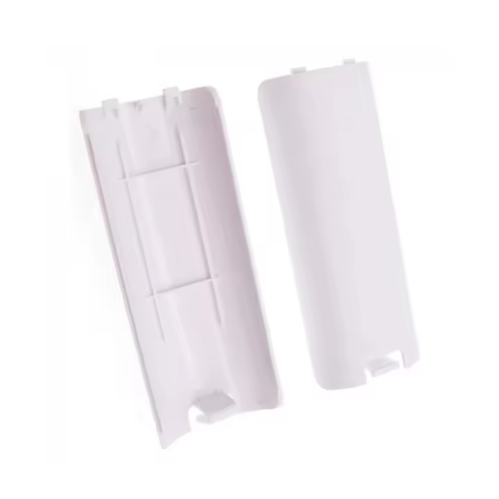 TAPA PILAS PARA MANDO NINTENDO WII, CUBIERTA TRASERA TAPADERA BATERIA, BLANCO - 1