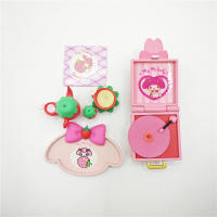 Juguete Miniatura De Dibujos Animados Sanrio De Miniso Re-Ment Caja Sorpresa Kawaii Con Tema De Habitación De Fresa Decoración De Dulces Regalos Para Fans De Anime - details 5