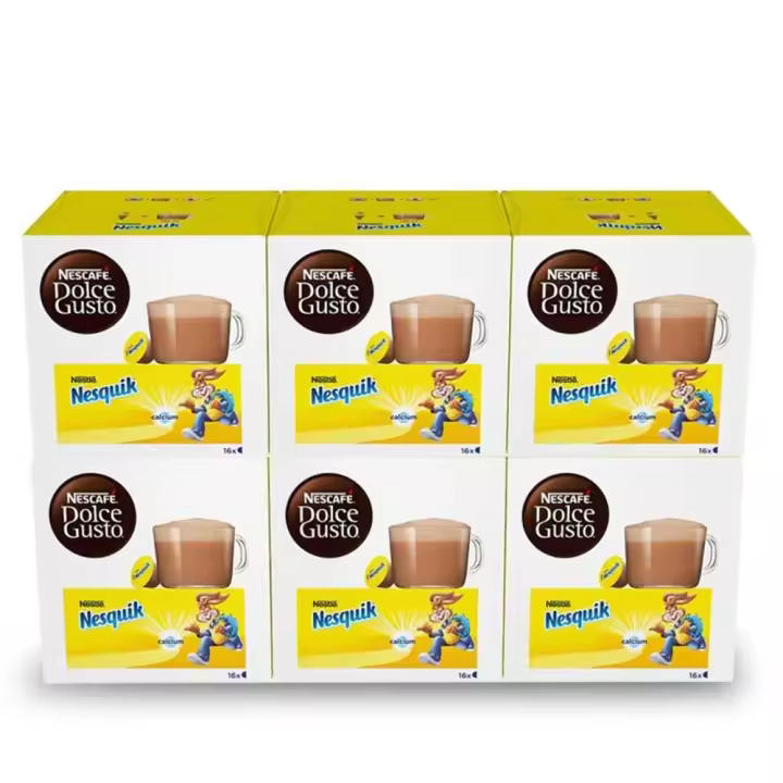 Nesquik 6 cajas de 16 cápsulas Dolce Gusto - 1