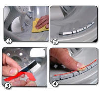 Peso De Equilibrio Para Ruedas De Coche Y Motocicleta Adhesivo 60g Pack De 25 Piezas Para Automóviles Y Bicicletas - details 4