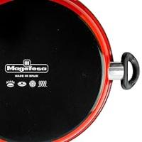 Magefesa PRAGA Paellera 30 cm – Acero Esmaltado Vitrificado, Apta para Inducción y Lavavajillas – Color Rojo Granate - details 8