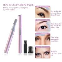 Kismis Trimmer Eléctrico Para El Cuerpo Cuchilla Profesional Para Eliminar Vello Del Rostro Y Cejas Aparato De Belleza - details 2