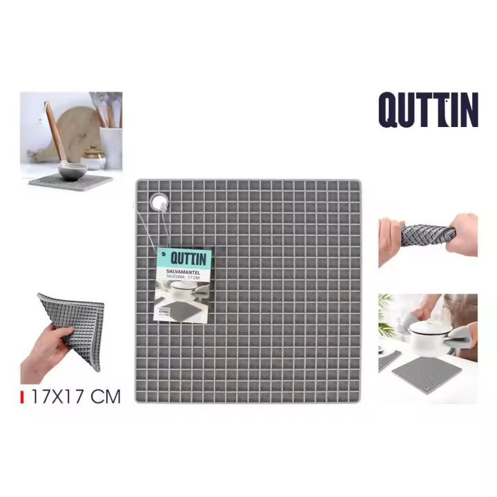 SALVAMANTEL SILICONA 17 X 17 MARCA QUTTIN - 1
