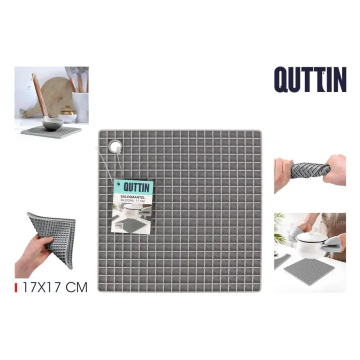 SALVAMANTEL SILICONA 17 X 17 MARCA QUTTIN - 1