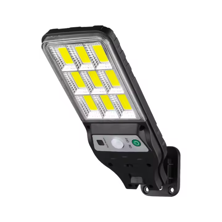 Lámpara Solar Exterior 20000LM Con Sensor De Movimiento Iluminación LED Solar Potenciada Por El Sol Para Callejeras Y Paredes 50m Protección IP68 ABS Certificación Completa - 1