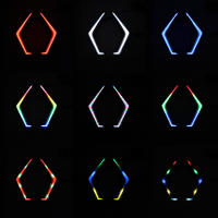 Luces De Señal De Acceso LED Para Polaris RZR XP 1000 Turbo 2018-2021 UTV ATV Luces De Color RGB Material ABS - details 29