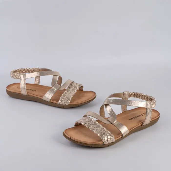 SANDALIA MUJER ORO 55047 - 1