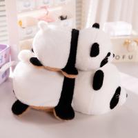 Muñeco De Peluche Transformable Panda Capybara Doble Cara Regalo Para Niños Almohada Suave 2-en-1 Juguete De Película Y TV - details 5