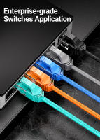 Cable Ethernet AMPCOM CAT6A Ultrafino RJ45 Cable De Red UTP Para Computadoras De Escritorio Modem Router Conexión LAN a 1000Mbps - details 15