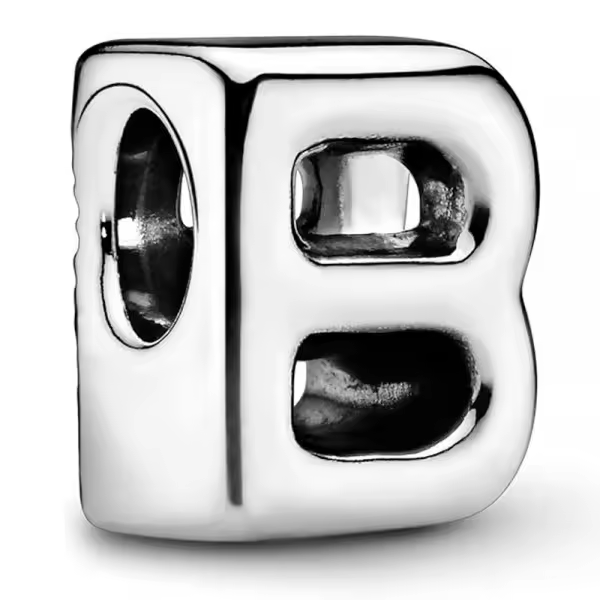 Pandora - Charm en plata de ley Letra B 797456 - 1