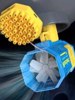 Pistola De Burbujas Eléctrica Portátil Para Niños Con Luz Interacción Parental Sin Batería 40 Agujeros Juguete De Agua - details 8