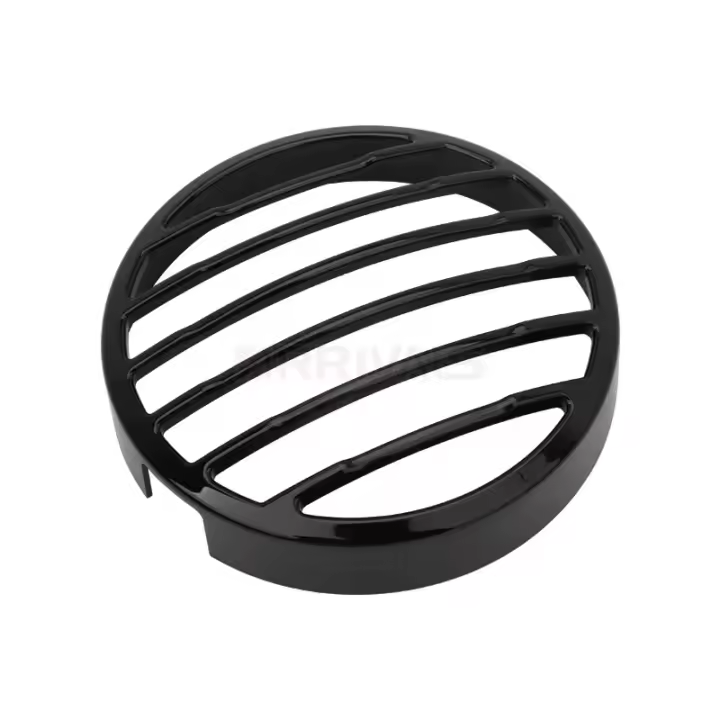 Protector De Faros Delanteros Para Motocicleta En Negro Guardia De Lámpara De Manillar Para Honda Rebel CMX 300 2017-2022 Cubierta De Grill De Faro - 1