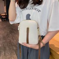 Bolso Bandolera Para Mujer Diseño Vertical De Color Sólido PU Suave Estilo Coreano Japonés Con Entradilla Para Auriculares - details 1