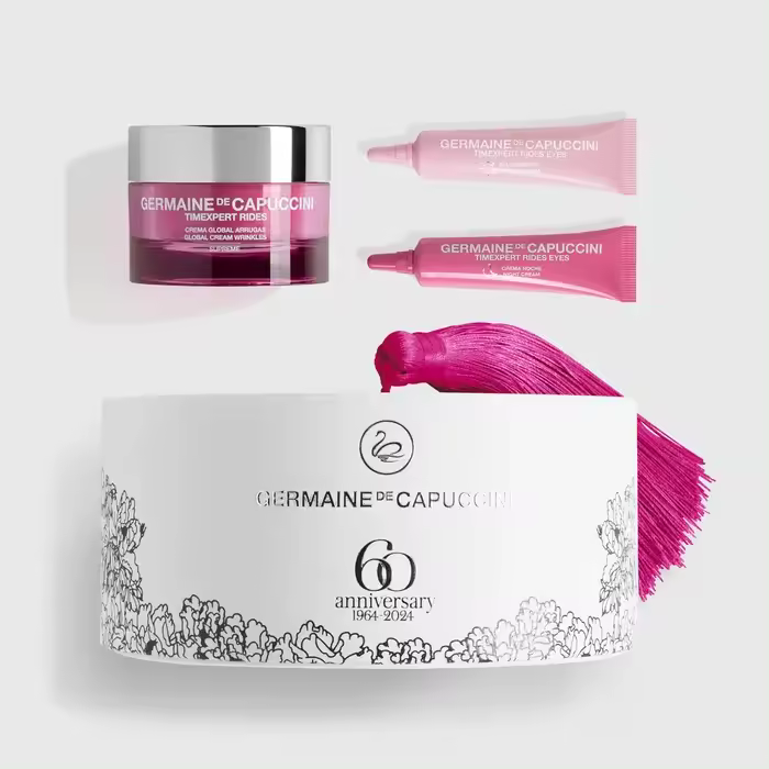 Germaine de Capuccini Timexpert rides supreme crema global arrugas 50 ml +  Timexpert rides eyes Contorno de ojos dia 10ml  + Contorno de ojos noche 10ml - 1