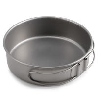 Lixada Tazas De Titanio Ultraligeras Para Camping Y Viajes Con Asas Plegables Utensilios De Cocina Al Aire Libreware De Mesa - details 12