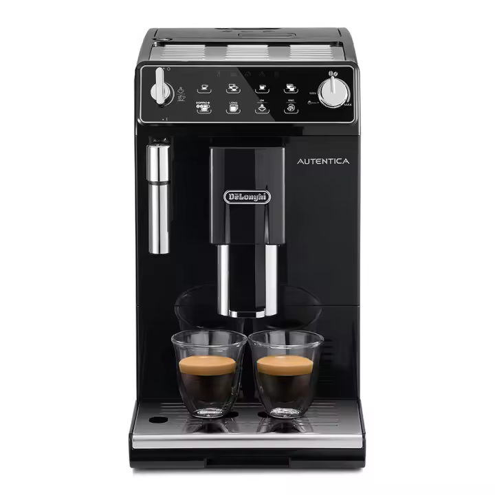 Delonghi - Autentica Cafetera Superautomática con Molinillo. 15 bares de presión, capacidad 1,8L, 1450W. Modelo ETAM29.510 Negro - 1