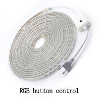 Tira LED Flexible RGB 5050 220V Luz Exterior Impermeable IP67 60leds/m Con Enchufe 5M/10M/15M Para Decoración De Hogar Y Jardín - details 1