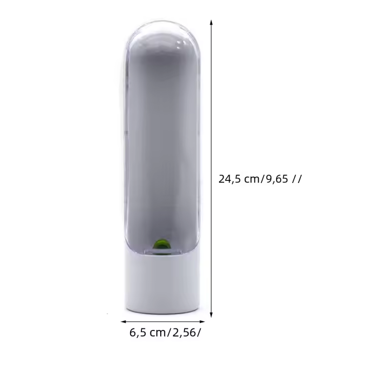 Contenedor De Almacenamiento Para Hierbas Frescas Herb Saver Guardia De Vainilla Preservación De Verduras Para Nevera Y Cocina - 1