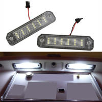 2PCS Luz De Placa De Matrícula LED Blanca 6000k Para Honda Civic EJ EK EM EK9 EK4 Del Sol 92-00 Sin Errores Instalación Directa - details 1