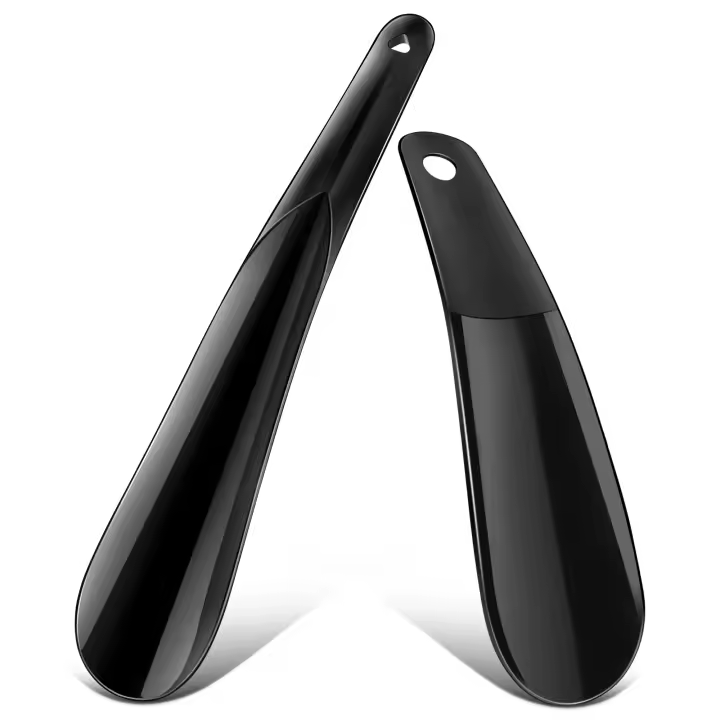 2pcs Cremalleras De Zapatos Profesionales Para Niños Y Adultos Pequeñas Y Portátiles Mini Cremalleras De Plástico Para Hombres Y Mujeres Herramientas Para Ponerse Los Zapatos - 1