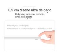 Lámpara Nocturna Con Sensor De Movimiento USB Tipo-C Luz LED De Tres Colores Para Armario De Cocina Dormitorio Iluminación Interior - details 14