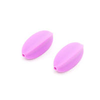 LOFCA Starfruit Silicon Beads 10pcs Para La Creación De Joyería De Silicona Pulseras Collares Llaveros Accesorios De Joyería - details 5