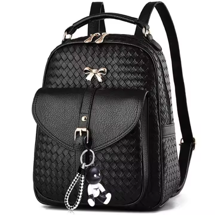 Mujer Bolsos Mochila Casual Bandolera Marca Mediano Antirrobo Italianos PU Cuero 1 Piezas - 1