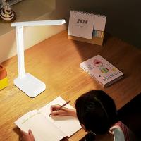 Lámpara De Escritorio LED Recargable USB Con Iluminación Nocturna Táctil Portátil Protección Ocular Para Lectura Y Dormir Luz De Noche Ajustable - details 2