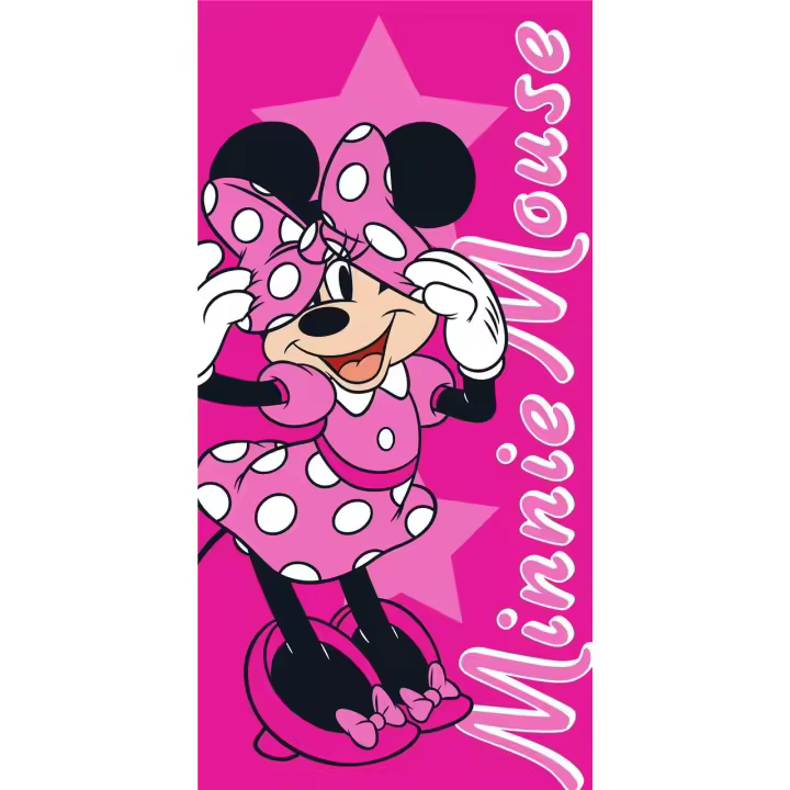 Bimba Pimba Toalla Minnie Mouse modelo 5 70x140cm 100% poliéster - 1