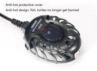 Pequeño Aquecimento De Acuario LED Con Pantalla Digital Nivel De Agua Bajo Para Tanque De Tortuga Automático Temperatura 17-34 Grados - details 16