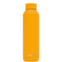 Botella térmica QUOKKA SOLID Amber Yellow 630ml acero inoxidable boca ancha - Quokka - details 0