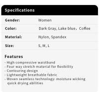 Treguas De Yoga Para Mujer Con Cintura Alta Y Sin Costuras Leggings De Gimnasio Para Ejercicio Y Fitness Talla Verdadera - details 0