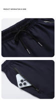 Shorts Deportivos Para Hombre Verano Gimnasio Running Ciclismo Cintura Con Cordón Secado Rápido Transpirable Reflectante - details 11