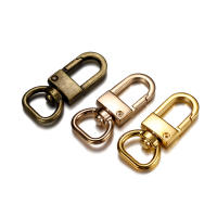 4Pcs Hebjes De Ganchillo Con Giradiscos Anillos D En Aleación De Metal Para Lanyard Cierre De Bolso Y Anillos De Llaves Herramientas Para La Fabricación De Joyas Y Artesanía - details 5