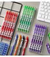 Set De 6 Bolígrafos De Gel Erasables 0.5mm En 6 Colores Tinta Lavable Para Escuela Y Oficina Suministros De Papelería - details 7