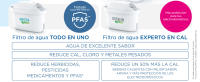 BRITA Depósito Filtrante Flow Azul | Incluye 1 Filtro MAXTRA PRO All-in-1 | Filtra hasta 150L | Elimina cal, cloro, metales y contaminantes | Mejora el sabor del agua | Diseño moderno y práctico | Compatible con filtros MAXTRA PRO | Sin BPA - details 1