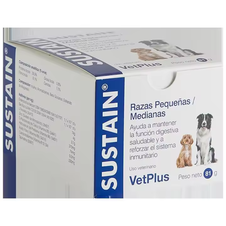 Sustain Razas Pequeñas Y Medianas 30 Sobres - 1