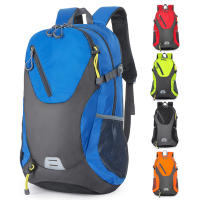Mochila De Viaje Grande 40L De Poliéster Para Hombres Y Mujeres Con Cinta Reflejante Para Senderismo Y Viajes Color Variado Tamaño 30x19x51cm - details 0