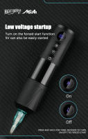 Kit De Máquina De Tatuaje Inalámbrica Profesional Con Motor Sin Núcleo 1450 mAh Bajo Ruido Para Artistas Corporales Maquillaje Permanente - details 6