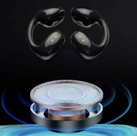 Auriculares Inalámbricos Bluetooth 5.3 Clip-On, Auriculares Cancelación Ruido Activa con Pantalla, Efecto Envolvente 3D, 2 Colores, Sonido Premium, Pantalla Led (Blanco) - details 3