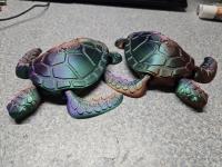 Modelo De Tortuga 3D Con Articulaciones Móviles Decoración De Escritorio Creativa Regalo De Festividades Hecha a Mano Figura De Animales De Colección - details 7