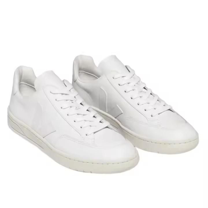 Calzado mujer Zapatillas Veja Zapatillas V-12 Leather Blanco - 1