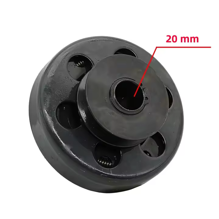 Juego De Eje Centrifugo Con Arraigado 20mm Bore 3/16" Key Way Para Motocicletas Mini Bikes Con Pulley ABS Para Go Kart - 1