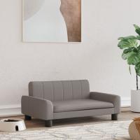 vidaXL Cama para Perros Sofá para Mascotas Asiento Tela 70x45x30 cm Color Crema,  Gris claro,  Gris oscuro y mas - details 3