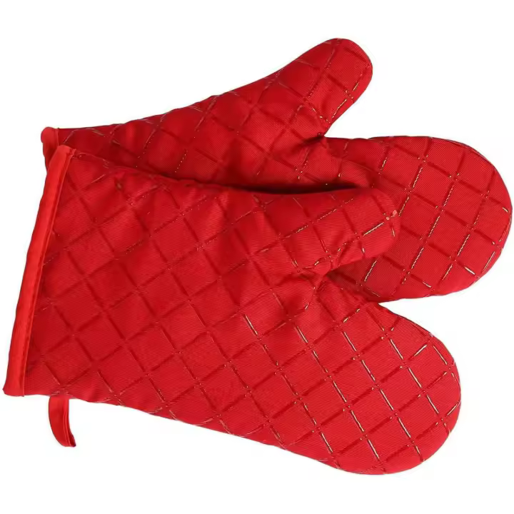 Guantes de Horno de silicona antideslizantes de primera calidad, extremadamente resistentes al Calor - 1