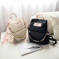 Nueva Mochila De Hombro Para Mujer De Alta Calidad Gran Capacidad De Oxford Saco Colorido Tote Mochila De Viaje Para Mujer Estilo Coreano - details 1