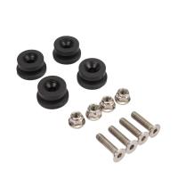 Caja Trasera De Motocicleta Accesorios Universales Aluminio Espaciadores De Resorte Hebilla Y Placa Inferior Para Equipaje - details 1