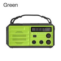 Radio Portátil Recargable Con Crank Solar AM/FM Para Supervivencia Con Batería Recargable Radio USB Linterna Y Lámpara De Lectura - details 16