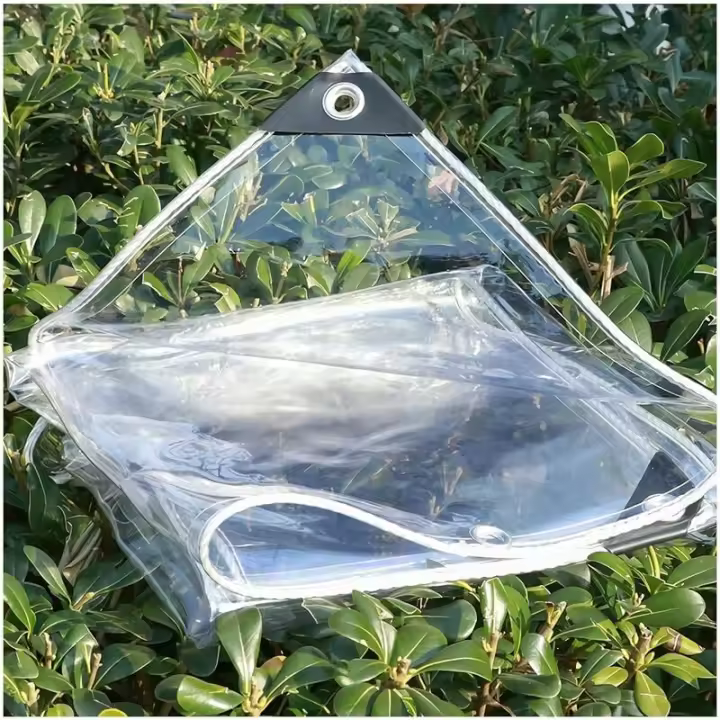 Lona Transparente Impermeable Resistente Al Desgaste con Cordon (1,2x3 M) - 1